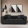Atelier Del Sofa Mora XL 2 Seat - Antracita
